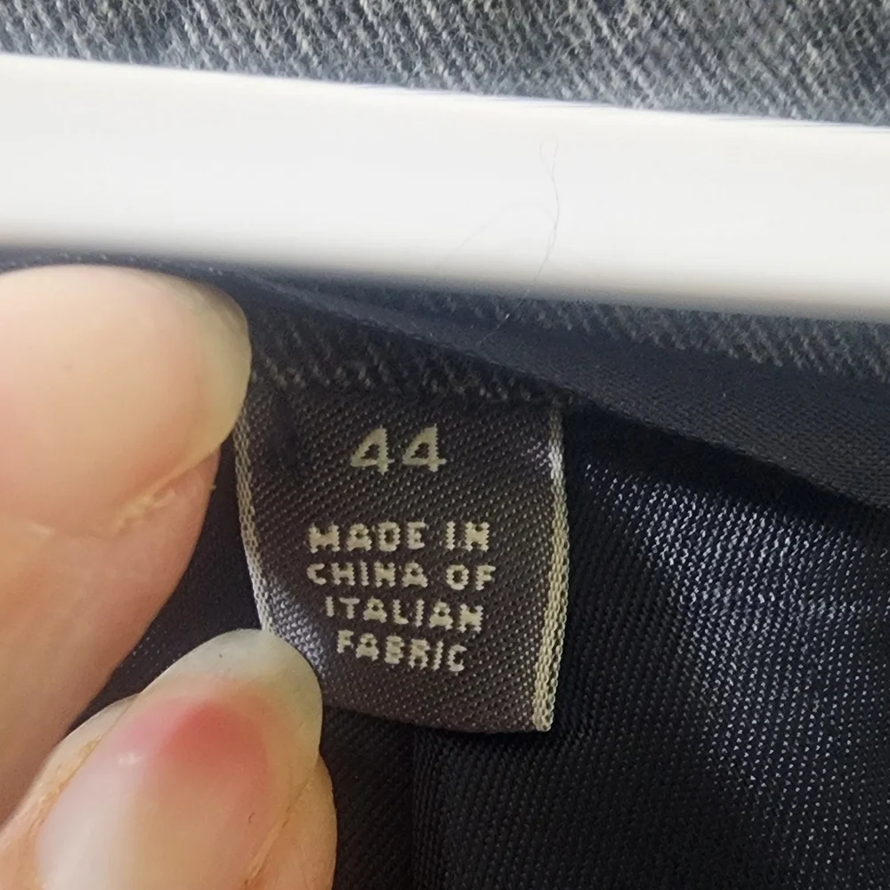 Vince Classic Gray Men's Blazer,‎ Size 44, Cotton.